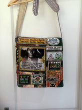 Load image into Gallery viewer, Can’t Eat Money Bag. Handmade from recycled materials.