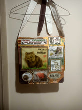 Load image into Gallery viewer, Save the Wombats Bag. Handmade from recycled materials.