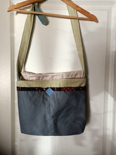 Load image into Gallery viewer, Quiet Ones Bag. Handmade from recycled materials.