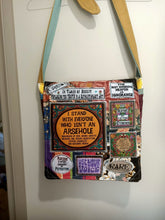 Load image into Gallery viewer, Arsehole Bag. Handmade from recycled materials.