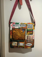 Load image into Gallery viewer, Blessed are the Artists Bag.  Handmade from recycled materials