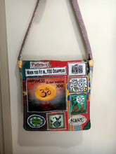 Load image into Gallery viewer, Happiness bag. Handmade from recycled materials.