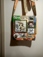 Load image into Gallery viewer, Joey Aussie Wildlife Bag. Handmade from recycled materials.