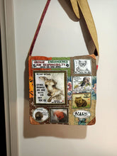 Load image into Gallery viewer, Joey Aussie Wildlife Bag. Handmade from recycled materials.