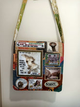 Load image into Gallery viewer, Joey Aussie Wildlife Bag. Handmade from recycled materials.