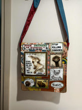 Load image into Gallery viewer, Joey Aussie Wildlife Bag. Handmade from recycled materials.