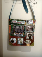 Load image into Gallery viewer, Save the Koala Bag. Handmade from recycled materials.