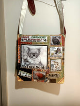 Load image into Gallery viewer, Save the Koala Bag. Handmade from recycled materials.