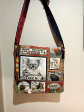 Load image into Gallery viewer, Save the Koala Bag. Handmade from recycled materials.