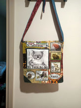 Load image into Gallery viewer, Save the Koala bag..handmade from recycled materials by me.