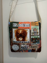 Load image into Gallery viewer, Orangutan or Palm Oil Bag. Handmade from recycled materials.