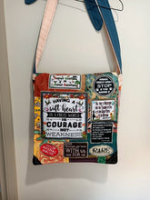 Load image into Gallery viewer, Soft Heart Bag. Handmade from recycled materials.