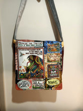 Load image into Gallery viewer, To Live Girl Bag. Handmade from recycled materials.
