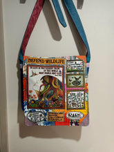 Load image into Gallery viewer, To Live Girl Bag. Handmade from recycled materials.