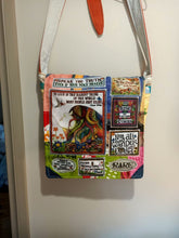 Load image into Gallery viewer, To Live Girl Bag. Handmade from recycled materials.
