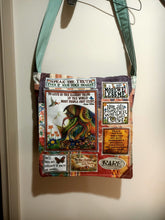 Load image into Gallery viewer, To Live Girl Bag. Handmade from recycled materials.