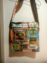 Load image into Gallery viewer, Tree of Life Bag. Handmade from recycled materials.