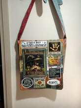 Load image into Gallery viewer, Witches Bag. Handmade from recycled materials.
