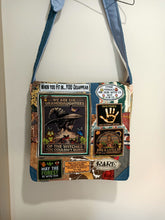 Load image into Gallery viewer, Witches Bag. Handmade from recycled materials.