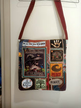 Load image into Gallery viewer, Witches Bag. Handmade from recycled materials.