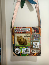 Load image into Gallery viewer, Save the Wombats Bag. Handmade from recycled materials.