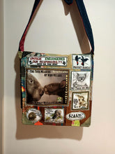 Load image into Gallery viewer, Save the Wombats Bag. Handmade from recycled materials.
