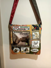 Load image into Gallery viewer, Save the Wombats Bag. Handmade from recycled materials.