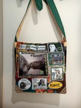 Load image into Gallery viewer, Save the Wombats Bag. Handmade from recycled materials.