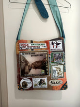 Load image into Gallery viewer, Save the Wombats Bag. Handmade from recycled materials.