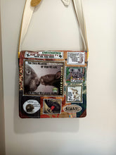 Load image into Gallery viewer, Save the Wombats Bag. Handmade from recycled materials.