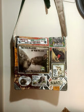 Load image into Gallery viewer, Save the Wombats Bag. Handmade from recycled materials.