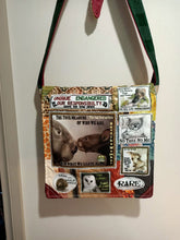 Load image into Gallery viewer, Save the Wombats Bag. Handmade from recycled materials.