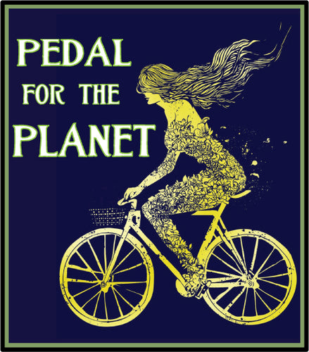 bike pedal for the planet