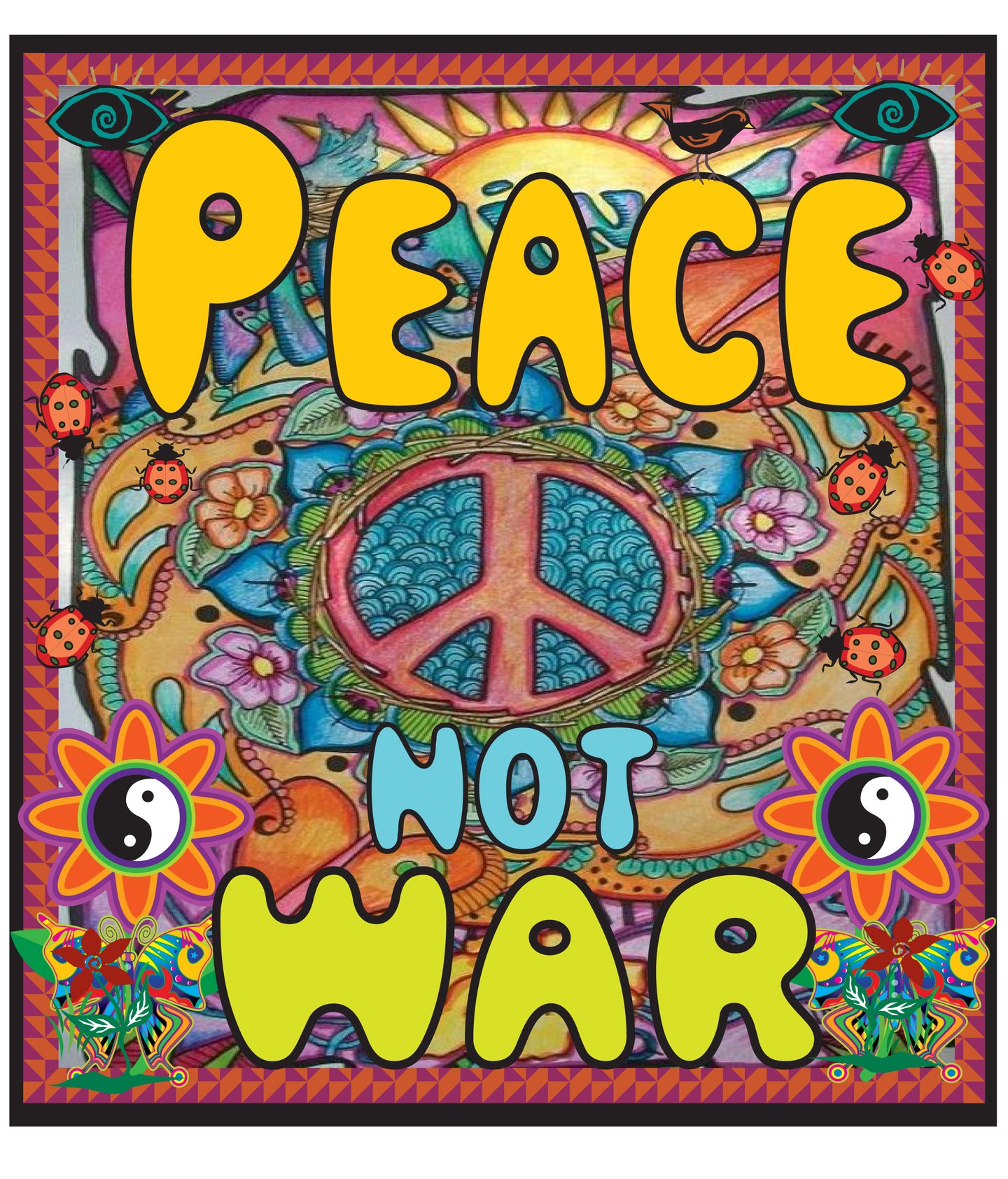 peace not war 2 – RARE bags