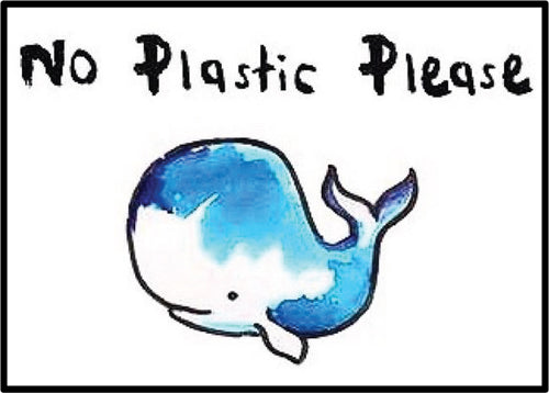 whale plastic