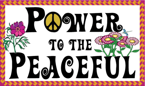 power to the peaceful