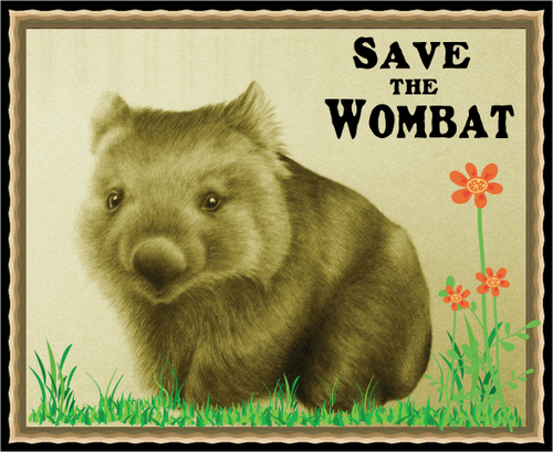 save wombat