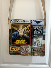 Load image into Gallery viewer, In this Together Bag. Handmade from recycled materials.