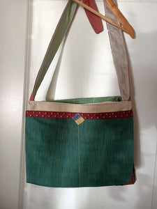 Sunflower Bag. Handmade from recycled materials.